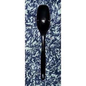 Vintage Black Foley Plastic Nylon Basting Serving Spoon 11" Retro MCM utensil